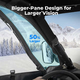 Kemimoto '14-'23 Polaris RZR XP 1000/XP Turbo UTV Soft Upper Door Cab Enclosure Set