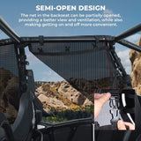 Kemimoto '14-'23 Polaris RZR XP 4 1000 PVC Mesh Window Nets / Door Nets