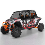 Kemimoto '14-'23 Polaris RZR XP 4 1000 PVC Mesh Window Nets / Door Nets
