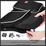 Kemimoto '14-'23 Polaris RZR XP 4 1000 Rear Door Bags w/ Knee Pad