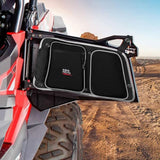 Kemimoto '14-'23 Polaris RZR XP 4 1000 Rear Door Bags w/ Knee Pad