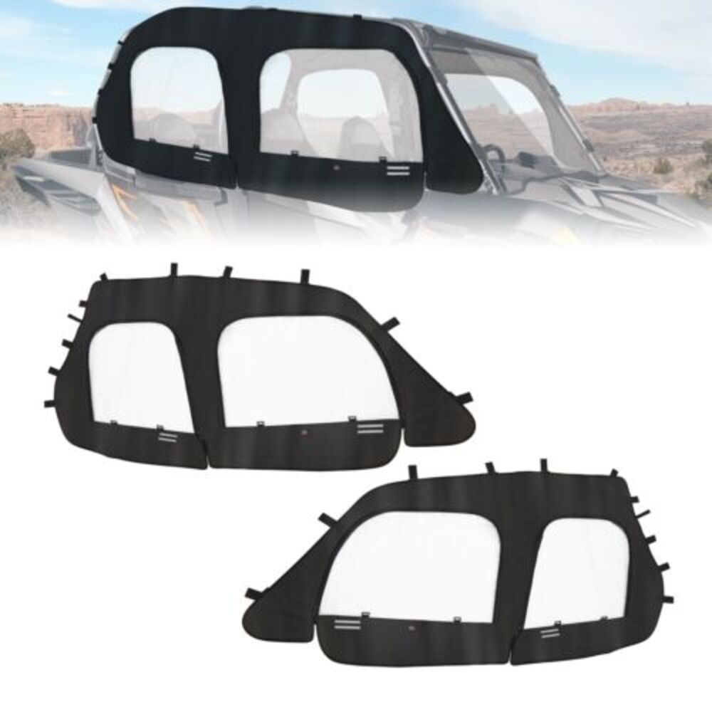 Kemimoto '14-'23 Polaris RZR XP 4 1000 Soft Upper Door Cab Enclosure S