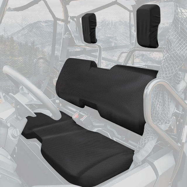 Kemimoto '14-'24 Honda Pioneer 700 Seat Covers - Black
