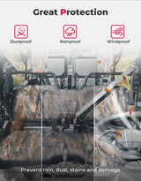 Kemimoto '14-'24 Honda Pioneer 700 Seat Covers - Camo