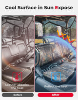 Kemimoto '14-'24 Honda Pioneer 700 Seat Covers - Camo