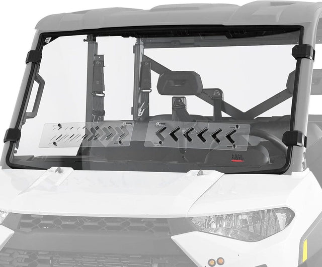 Kemimoto '14-'25 Polaris Ranger XP 1000 2-in-1 Vented Windshield