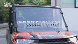 Kemimoto '14-'25 Polaris Ranger XP 1000 2-IN-1 Vented Windshield