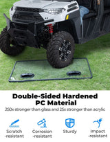 Kemimoto '14-'26 Polaris Ranger XP 1000 3-in-1 Vented Windshield
