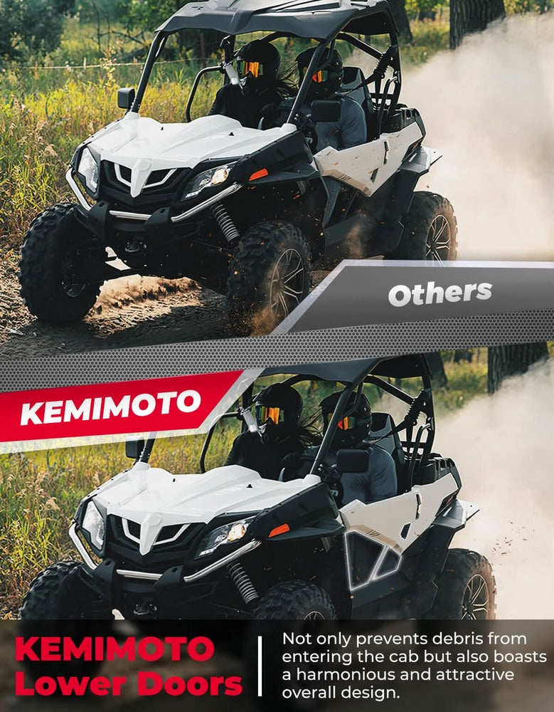 Kemimoto '15-'22 CF Moto ZForce 500 Lower Doors Inserts