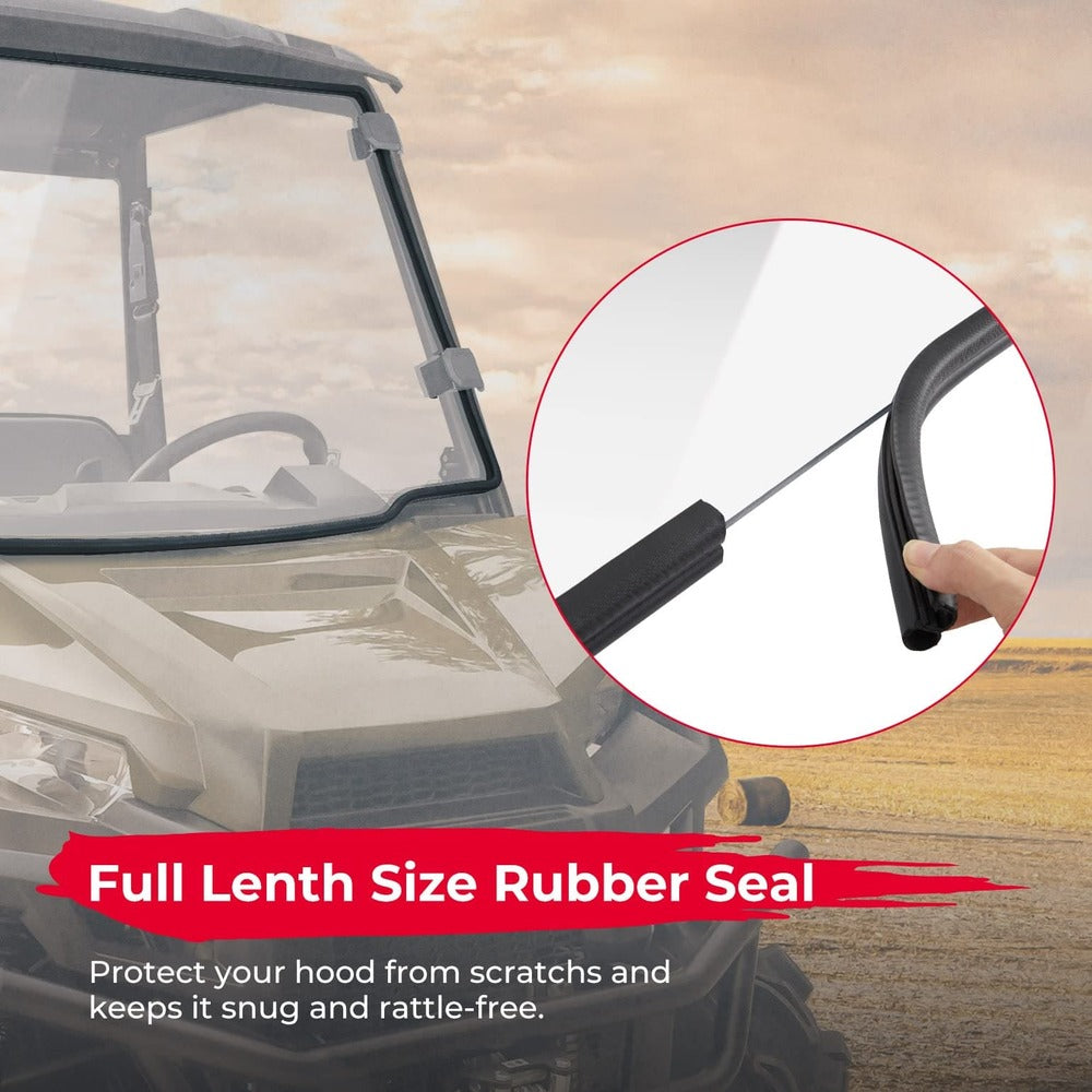 Kemimoto '15-'22 Polaris Ranger Midsize 500 / 570 Front Full Windshield