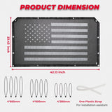 Kemimoto '15-'23 Honda Pioneer 500 Soft Rear Window Net