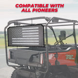 Kemimoto '15-'23 Honda Pioneer 500 Soft Rear Window Net