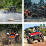 Kemimoto '16-'23 Honda Pioneer 1000-5 Open Window Fabric Rear Panel