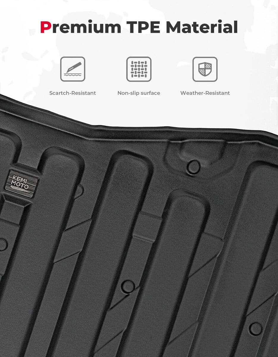Kemimoto '16-'24 Honda Pioneer 1000 / 1000-6 UTV Bed Liner Mat
