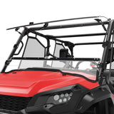 Kemimoto '16-'24 Honda Pioneer 2 In 1 Flip Windshield
