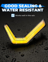 Kemimoto '16-'24 Polaris General 1000 2x Front Fang Accent Light Turn Signal