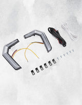 Kemimoto '16-'24 Polaris General 1000 2x Front Fang Accent Light Turn Signal