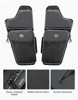 Kemimoto '16-'24 Polaris General 1000/4 1000 Front Lower Door Bags w/ Knee - 2PCS