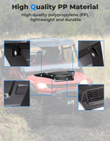 Kemimoto '16-'25 Honda Pioneer 1000 Sport Hood Scoop with Mesh