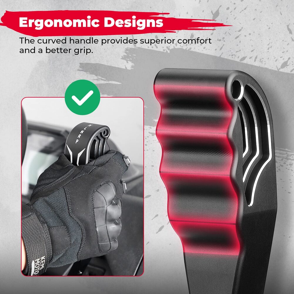 Kemimoto '17-'20 Polaris Ranger XP 1000 Aluminum Gear Selector Shift Knob