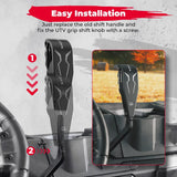 Kemimoto '17-'20 Polaris Ranger XP 1000 Aluminum Gear Selector Shift Knob