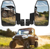 Kemimoto Polaris Ranger XP 1000 Pro Fit Wide UTV Side Mirrors  - 1 Pair