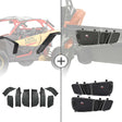 Kemimoto '17-'23 Can-Am Maverick X3 Extended Fender Flares & Door Bags
