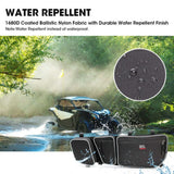 Kemimoto '17-'23 Can-Am Maverick X3 Extended Fender Flares & Door Bags