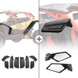 Kemimoto '17-'23 Can-Am Maverick X3 Extended Fender Flares & Side Mirrors