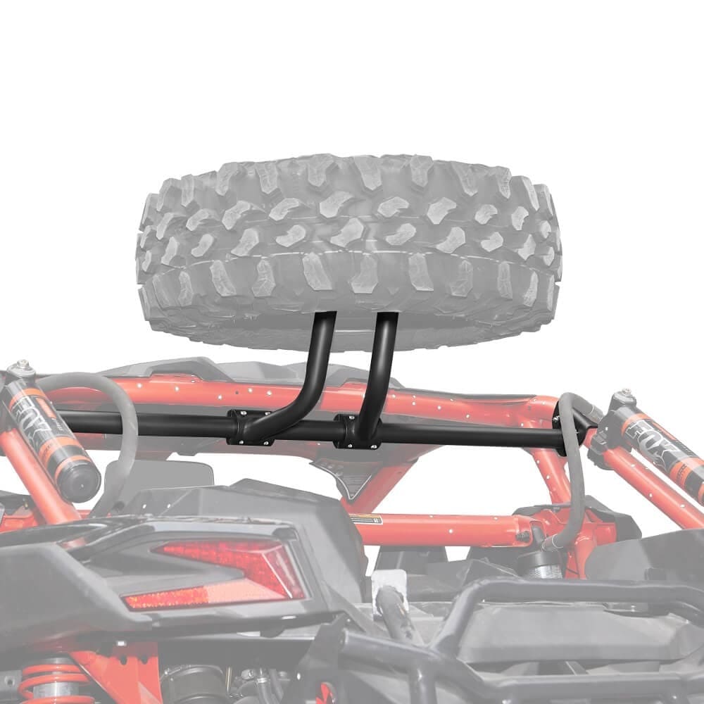 Kemimoto '17-'23 Can-Am Maverick X3 Front Door Storage Bags & Spare Tire Mount