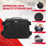 Kemimoto '17-'23 Can-Am Maverick X3 Front & Roof Storage Bags