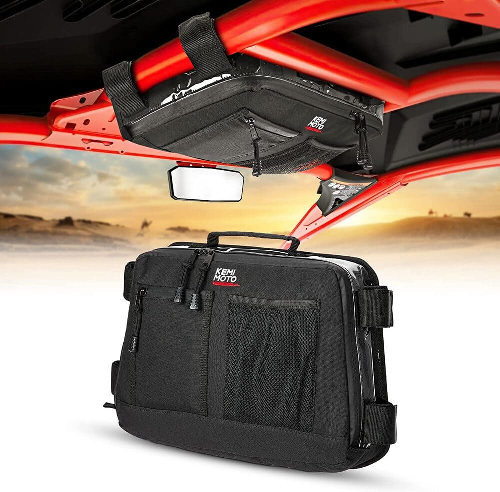 Kemimoto '17-'23 Can-Am Maverick X3 Front & Roof Storage Bags