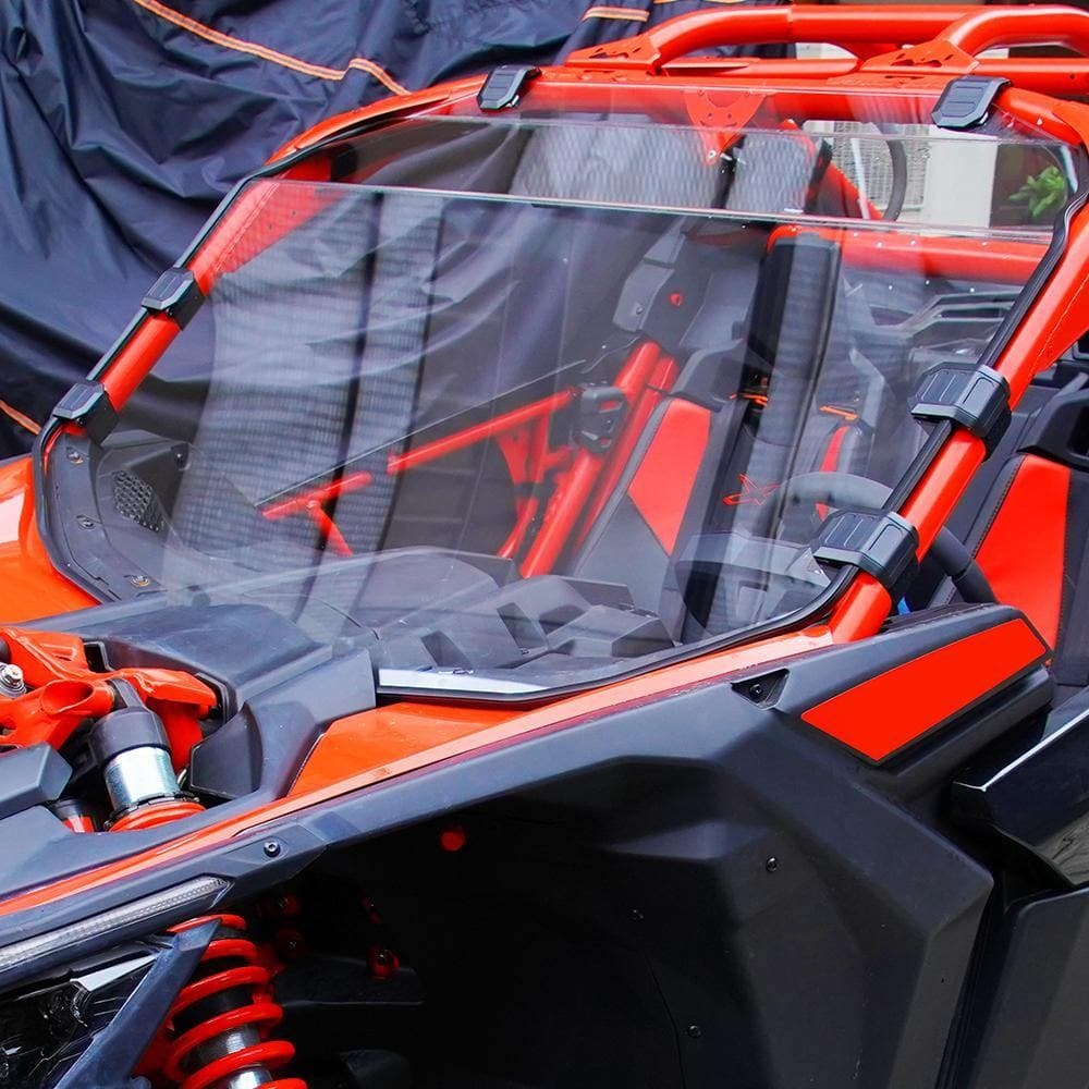 Kemimoto '17-'23 Can-Am Maverick X3 Full Windshield & Hard Roof