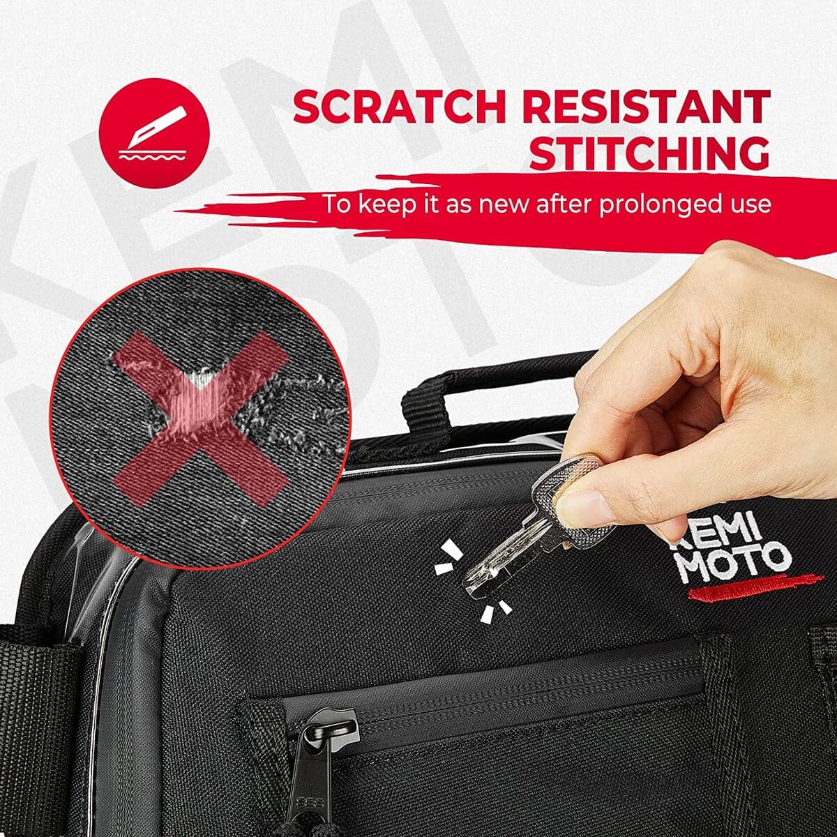 Kemimoto '17-'23 Can-Am Maverick X3 Rear & Roof Storage Bags