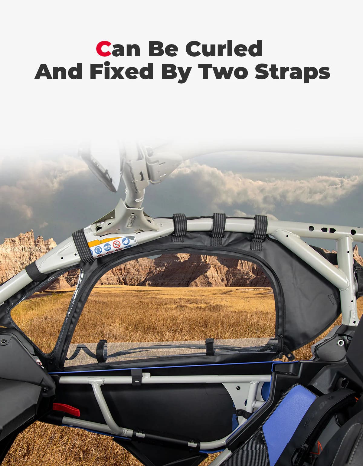 Kemimoto Can-Am Maverick X3 Soft Cab Enclosures & Lower Doors