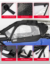 Kemimoto Can-Am Maverick X3 Soft Cab Enclosures & Lower Doors