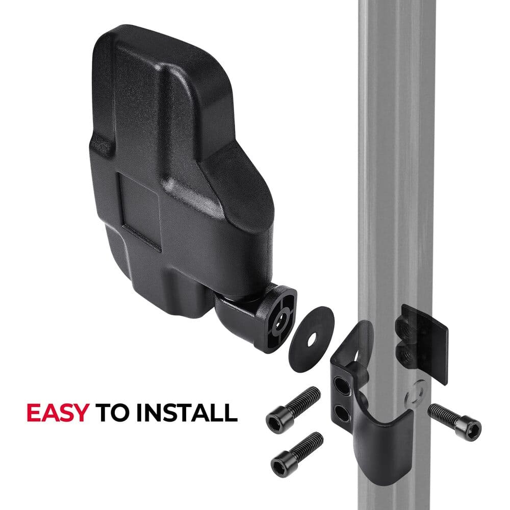 Kemimoto 17' 23' Polaris Ranger XP 1000 Adjustable Side Mirrors W/ Bypass