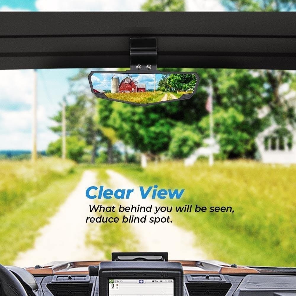 Kemimoto '17-'23 Polaris Ranger XP 1000/Crew UTV Rear View Mirror