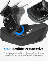 Kemimoto '17-'23 Polaris Ranger XP 1000/Crew UTV Rear View Mirror