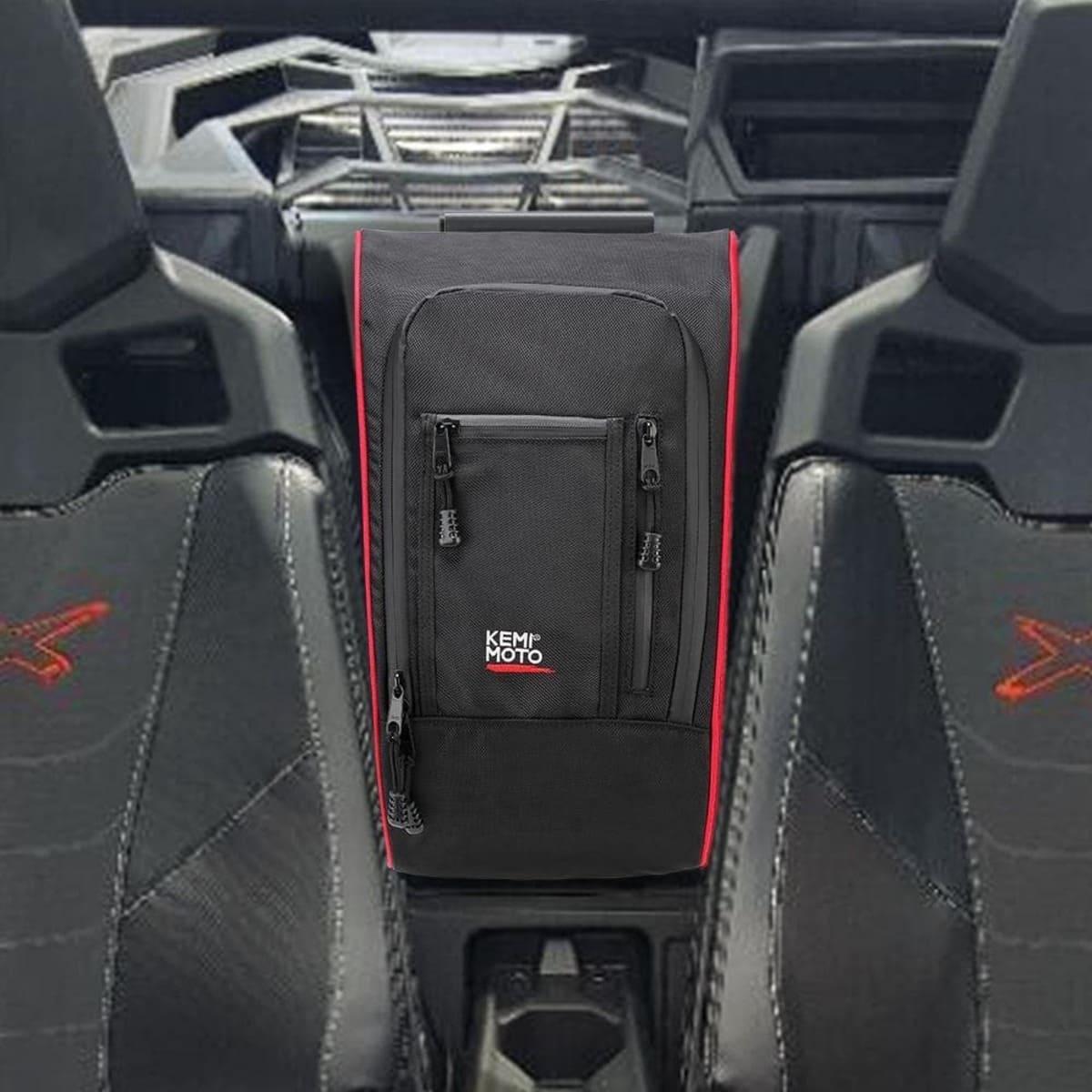 Kemimoto '17-'24 Can-Am Maverick X3 Door Bags ＆ Center Bag