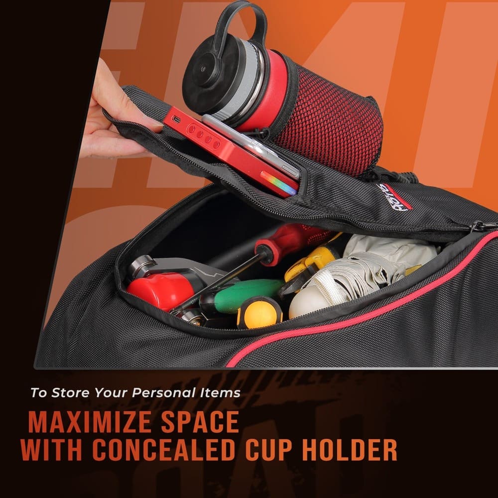 Kemimoto '17-'24 Can-Am Maverick X3 Heavy Duty Belt & Center Storage Bag