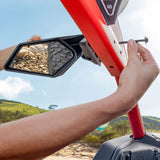 Kemimoto '17-'24 Can-Am Maverick X3 Fender Flares/ Side Mirrors & Door Bags