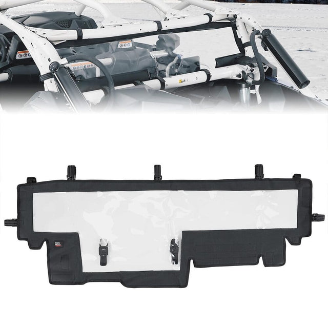 Kemimoto '17-'24 Can-Am Maverick X3 Max Soft Rear Windshield