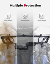 Kemimoto '17-'24 Can-Am Maverick X3 Max Soft Rear Windshield