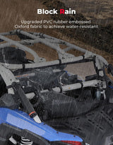 Kemimoto '17-'24 Can-Am Maverick X3 Max Soft Rear Windshield