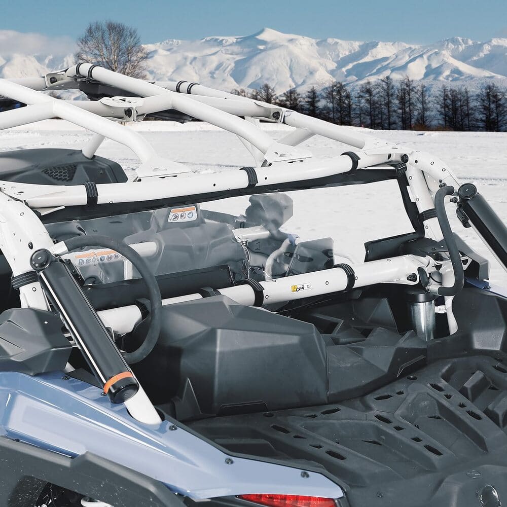 Kemimoto '17-'24 Can-Am Maverick X3 Max Soft Rear Windshield