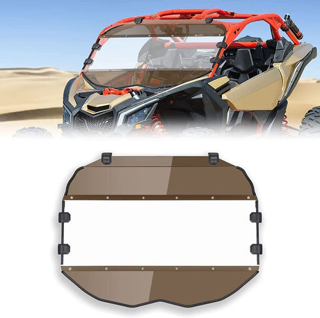 Kemimoto '17-'24 Can-Am Maverick X3/Max Tinted Full Windshield