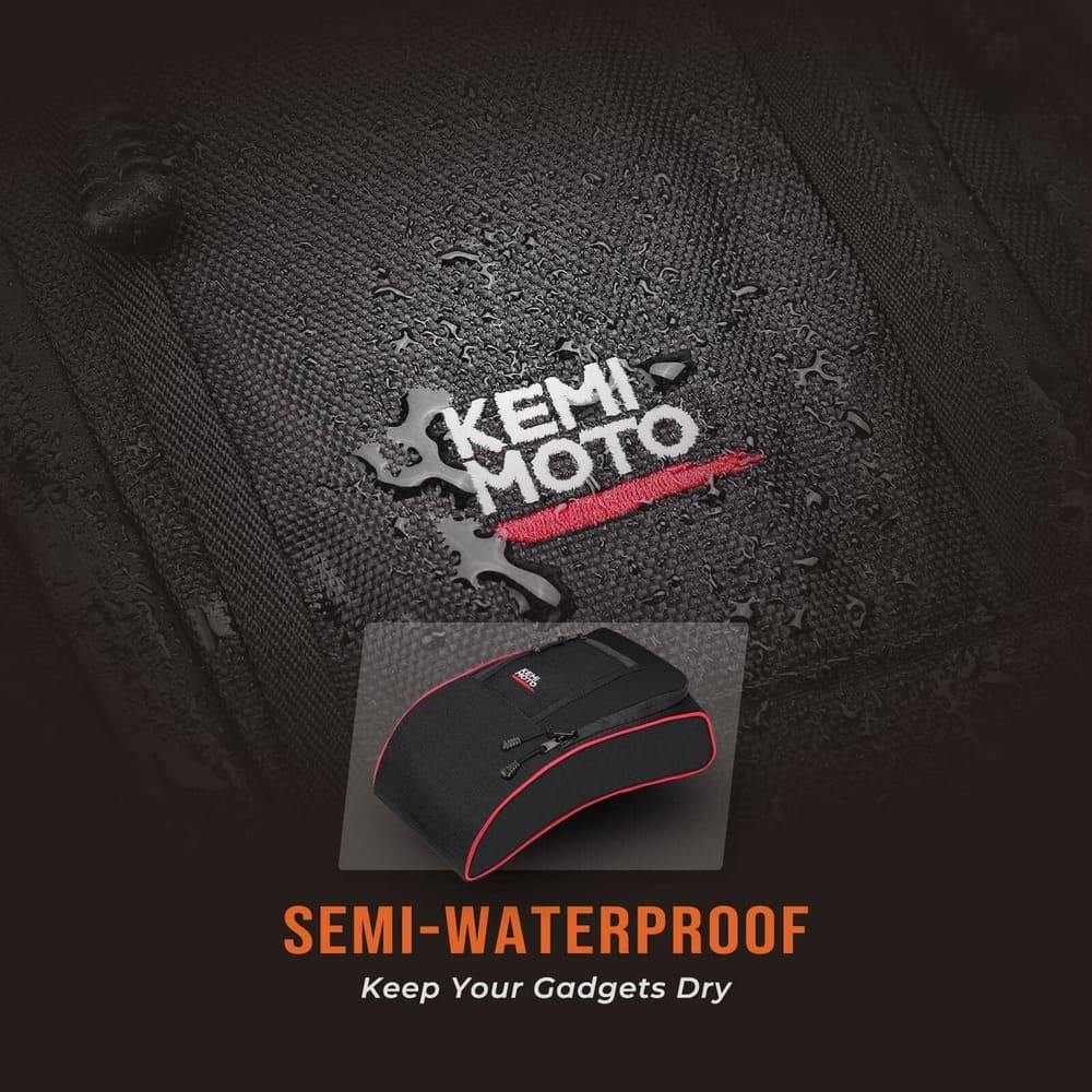 Kemimoto '17-'24 Can-Am Maverick X3 Tablet Holder & Console Storage Bag