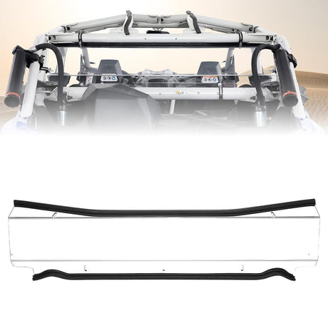 Kemimoto '17-'24 Can-Am Maverick X3/ X3 Max Upgraded Sealing Rear Windshield