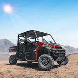 Kemimoto '17-'24 Polaris Ranger 1000 Crew UTV Soft Top Window Net Mesh